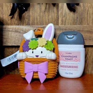 Bath & Body Works Easter Pop-Up Bunny Pocketbac Holder & Refill